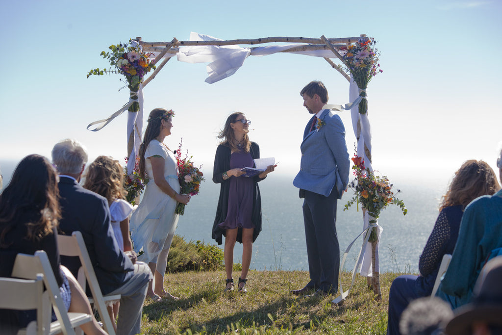 A June Wedding at the Muir Beach Overlook
