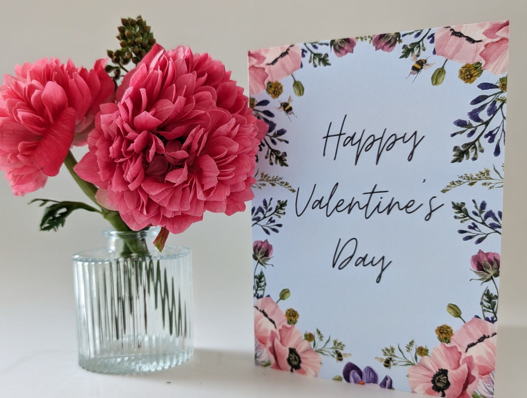 Valentine's Day Card- Baby Blue