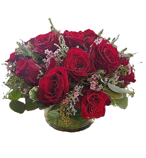 MV111 - Pavé Dozen Roses